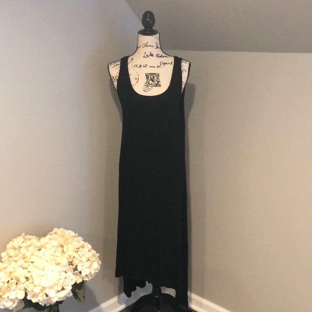 NWOT Charlie Paige long black casual dress